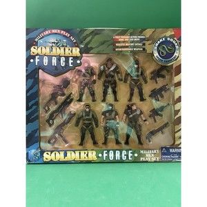 Soldier Force Snake Squad Speed Troopers Military Men Play Set NEW in Package